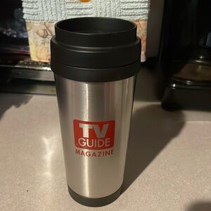 ☘️$12bundle VINTAGE Unused TV GUIDE INSULATED Drink TUMBLER 16oz Hot Cold carafe